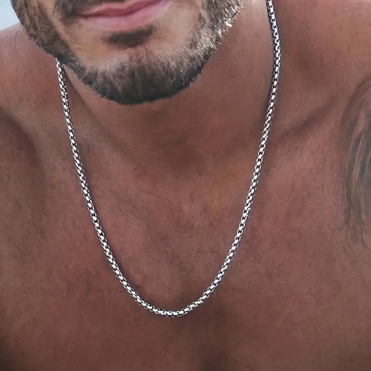 Nastavitelný čtvercový náhrdelník – unisex