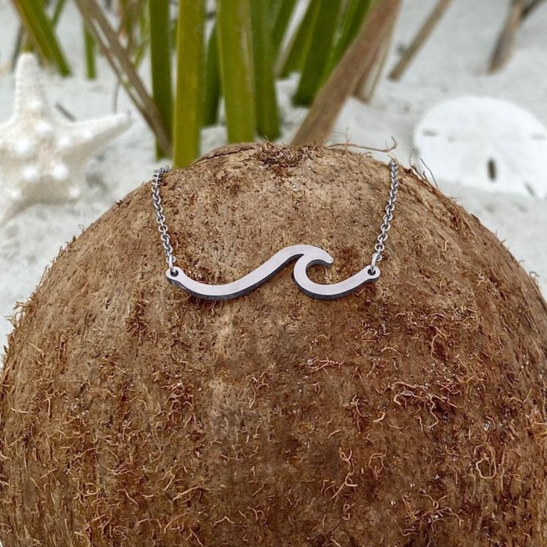 Colier Valul Mării din Argint