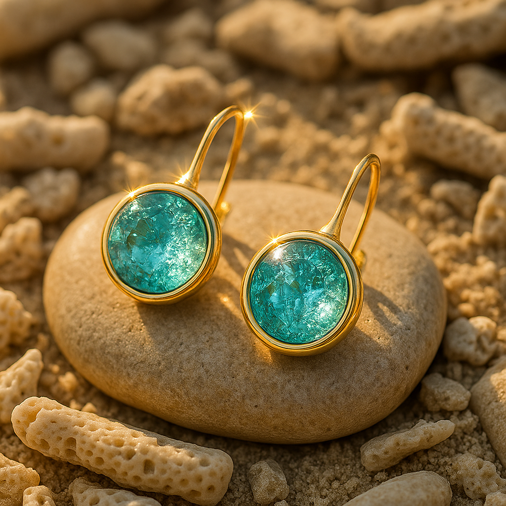 Nerida | Pendientes gotas de mar