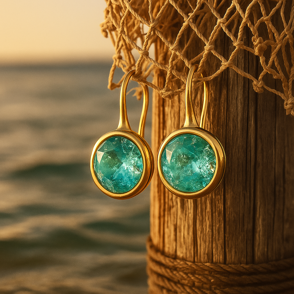 Nerida | Pendientes gotas de mar