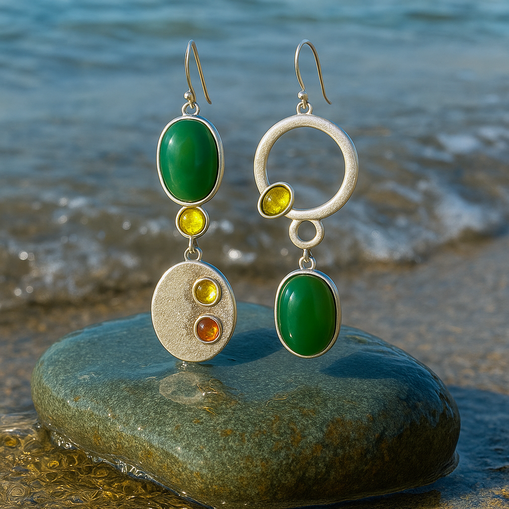 Sabrina | Pendientes de plata tipo gota