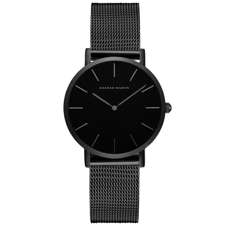 Rose Gold Waterproof Womens Wristwatch Exquisite Design
