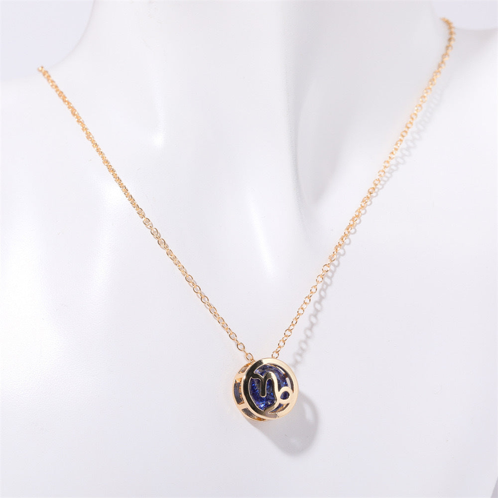 Double-Sided Zodiac Necklace