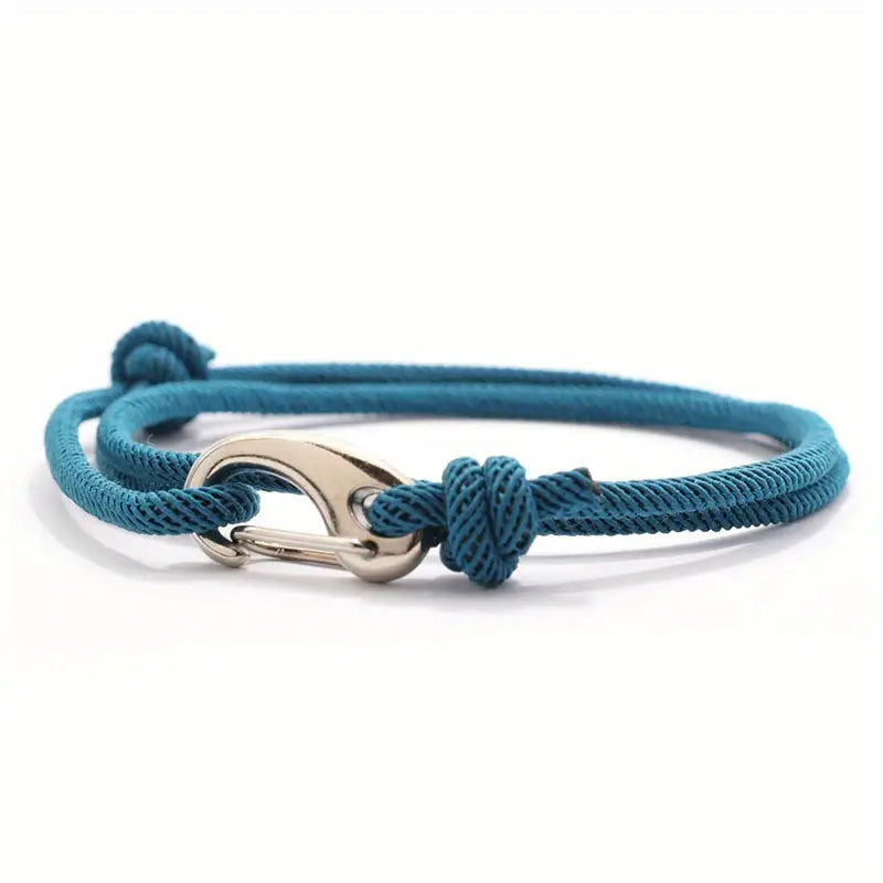 Simple Adjustable Rope Bracelet