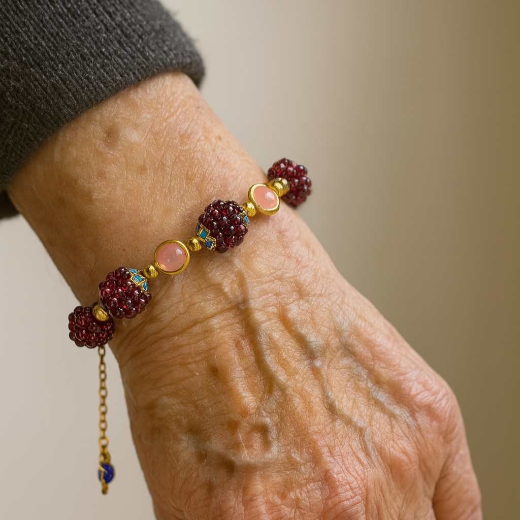 Pulsera de Piedra Granito Granada