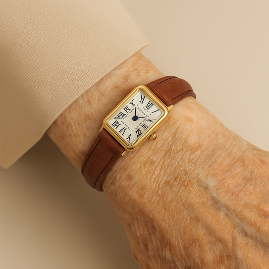 Exquisito Reloj de Pulsera Vintage Cuadrado con Esfera Digital Elite