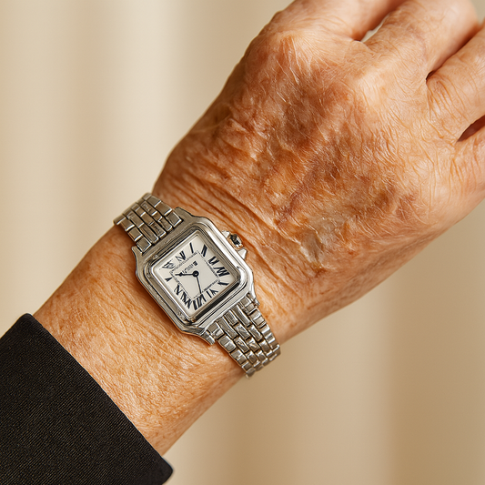 Luxusní hranaté quartz hodinky s římskými číslicemi