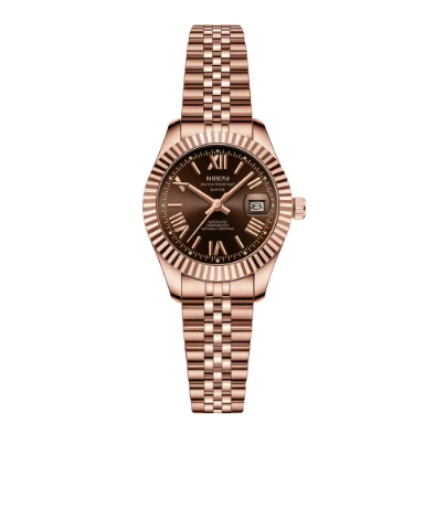 Luminous Dial Quartz Dress Watch Waterproof Elegance