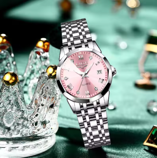 Ultra Slim Quartz Watch With Minimalist Dial Silhouette