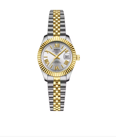 Luminous Dial Quartz Dress Watch Waterproof Elegance