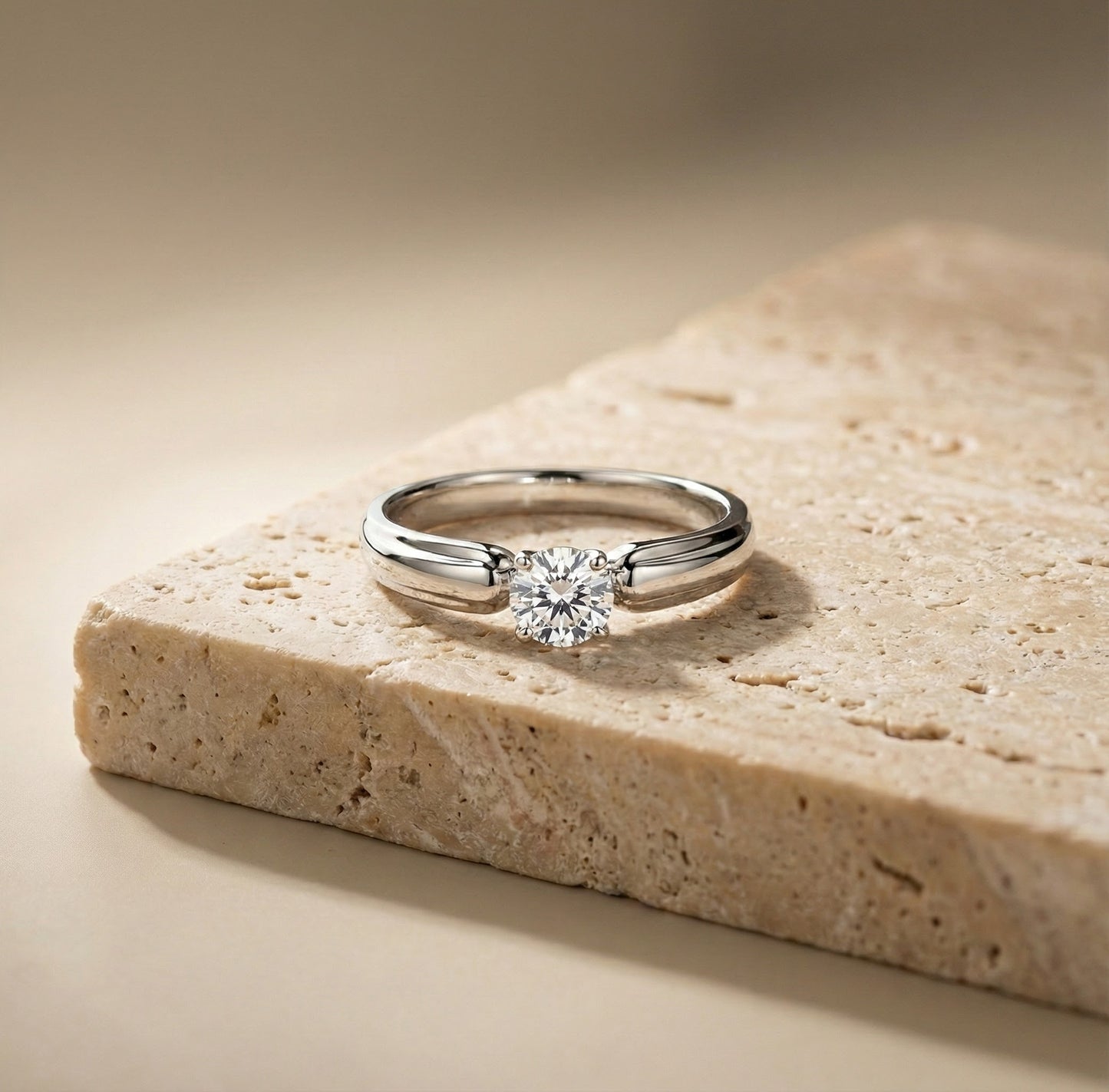 Timeless Brilliance Solitaire Ring