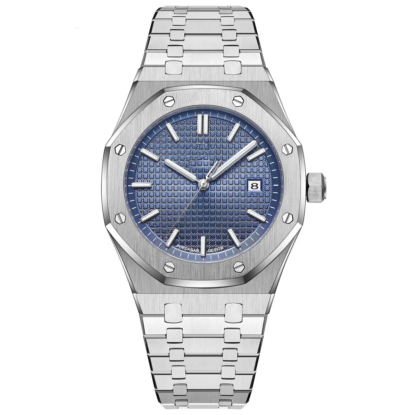 Elegant Luminous Calendar Watch For Professional Women
