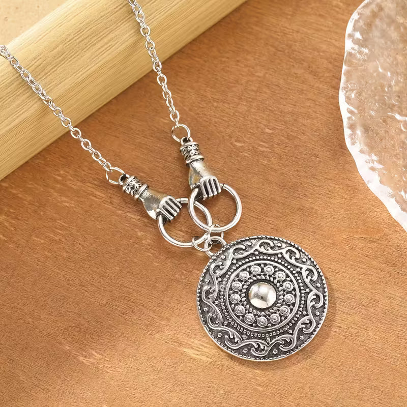 Regal Heritage Medallion Necklace