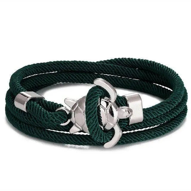 Pulsera artesanal de tortuga marina