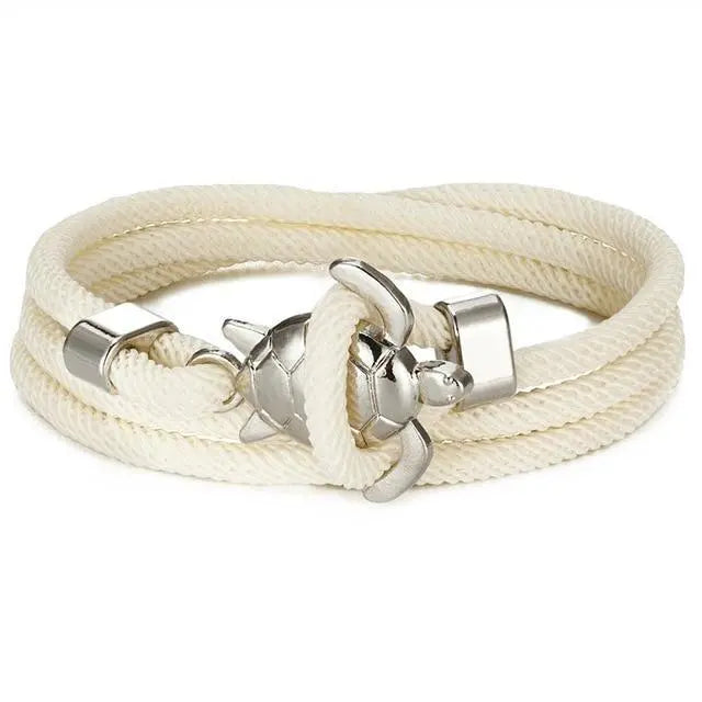 Pulsera artesanal de tortuga marina