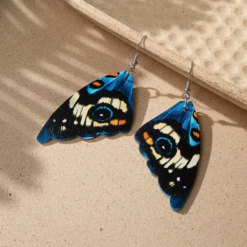 Midnight Papillon Grace Drop Earrings
