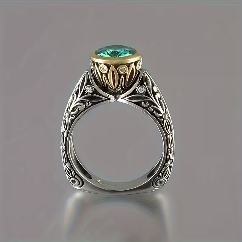 Verdant Elegance Heirloom Ring