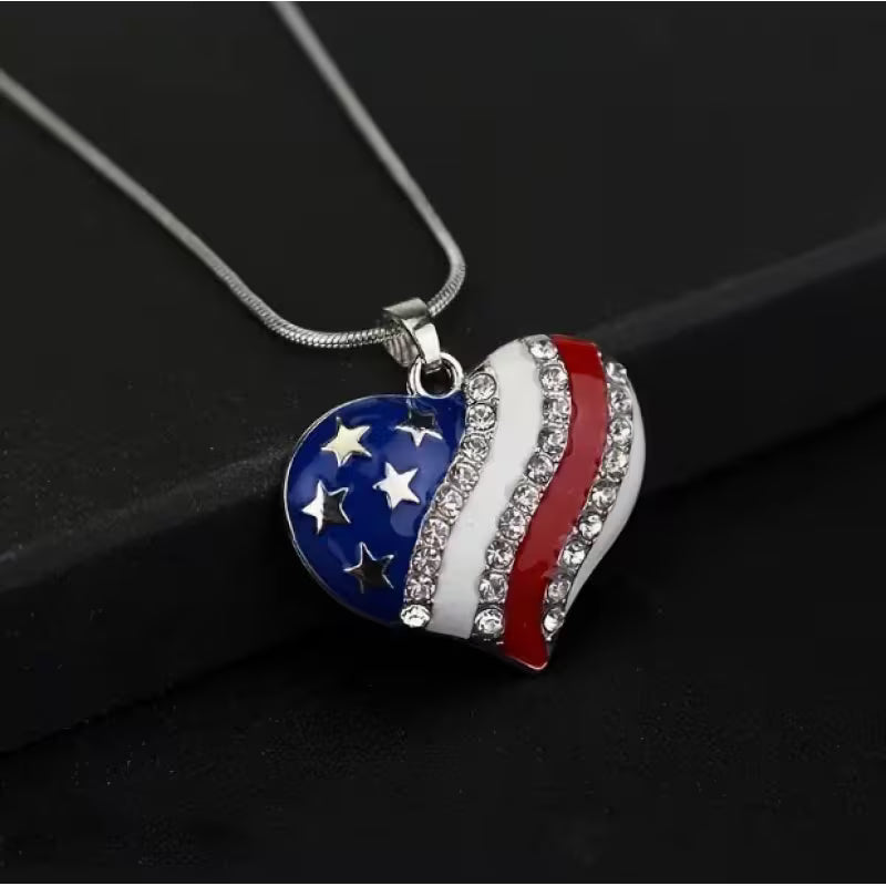 Heart of Liberty Heirloom Pendant Necklace