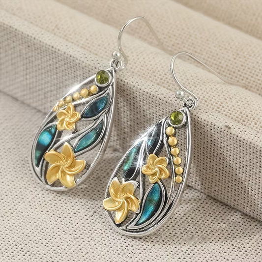 Blooming Radiance Teardrop Earrings