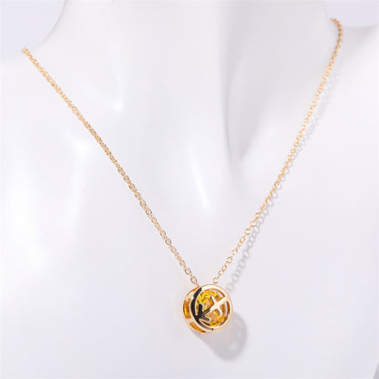 Double-Sided Zodiac Necklace