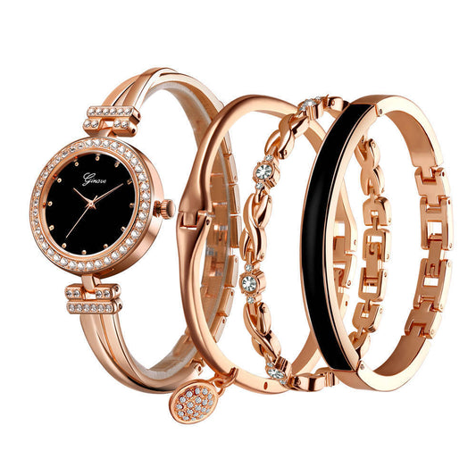 GIANVE Ladies Elegant Quartz Watch Slim Case Timepiece