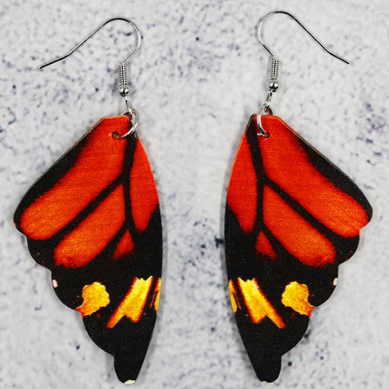 Midnight Papillon Grace Drop Earrings