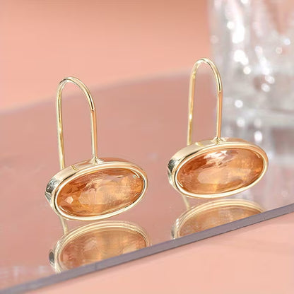 Golden Boho Dangle Earrings