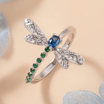 Enchanted Dragonfly Serenade Ring