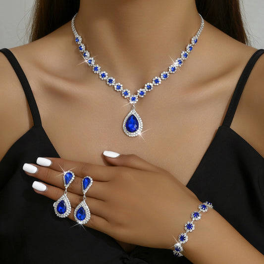 Bridal Jewelry Three-Piece Set