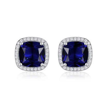 Gemstone Stud Earrings