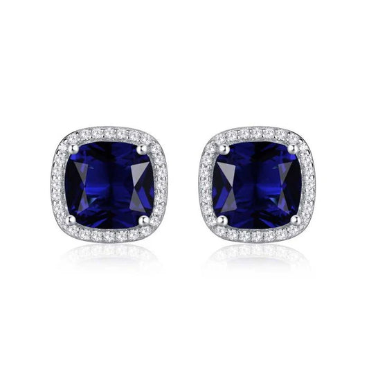 Gemstone Stud Earrings