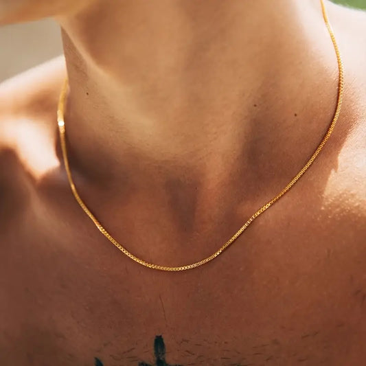 Gold Tone S925 Sterling Silver Neckpiece Luxuriance