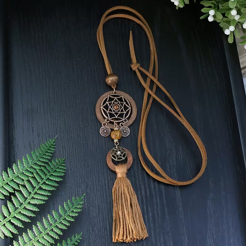 Bohemian Dreamcatcher Heritage Necklace