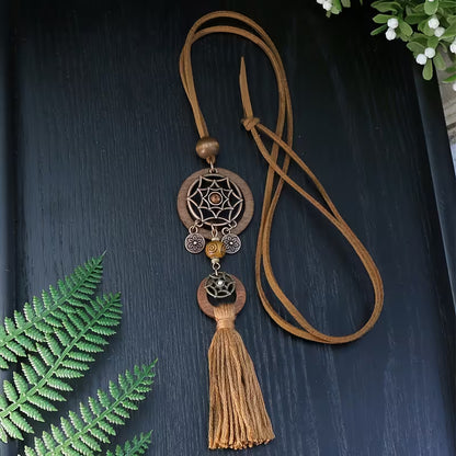 Bohemian Dreamcatcher Heritage Necklace