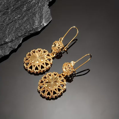 Vintage Golden Elegance Earrings
