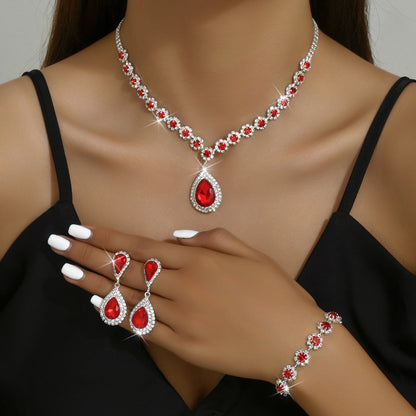 Bridal Jewelry Three-Piece Set