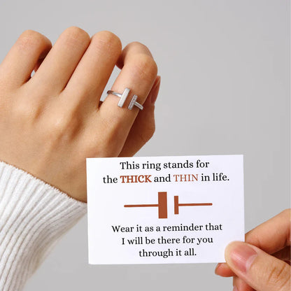 Thick & Thin Ring