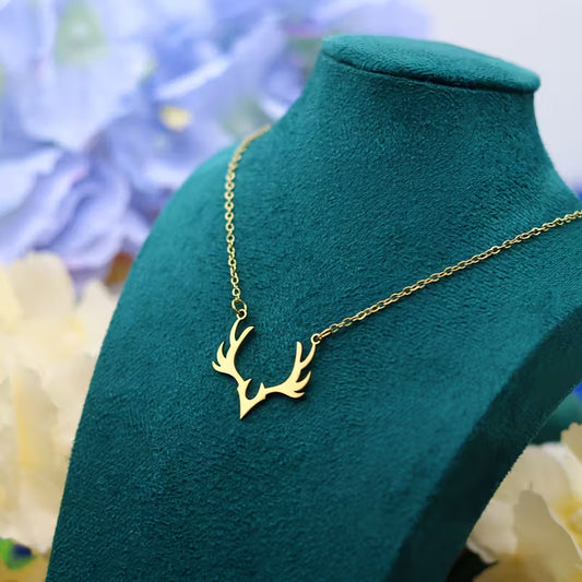 Whispering Forest Antler Grace Necklace