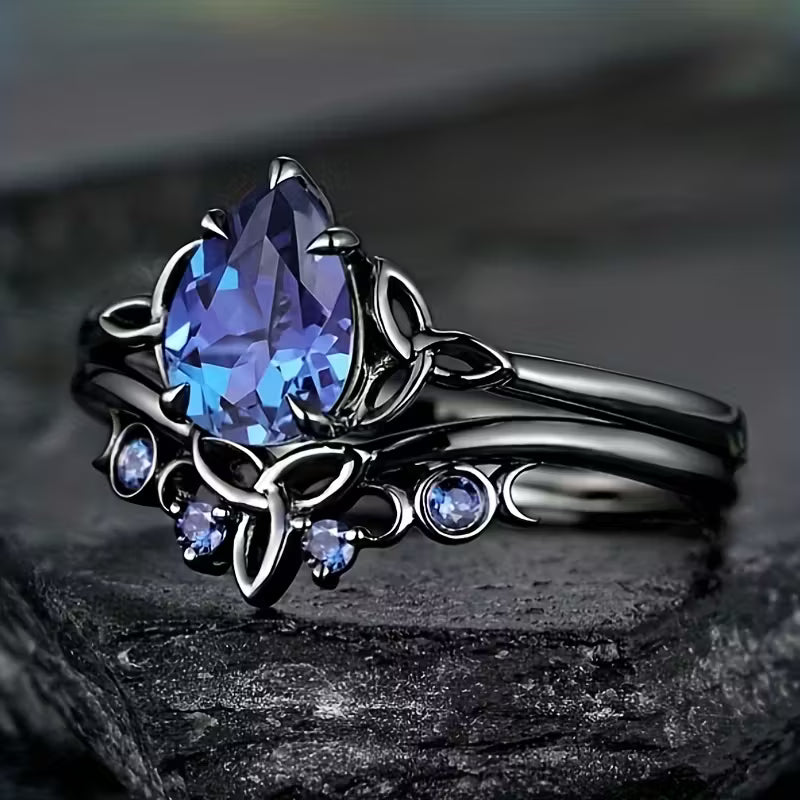 Midnight Tranquility Heirloom Ring