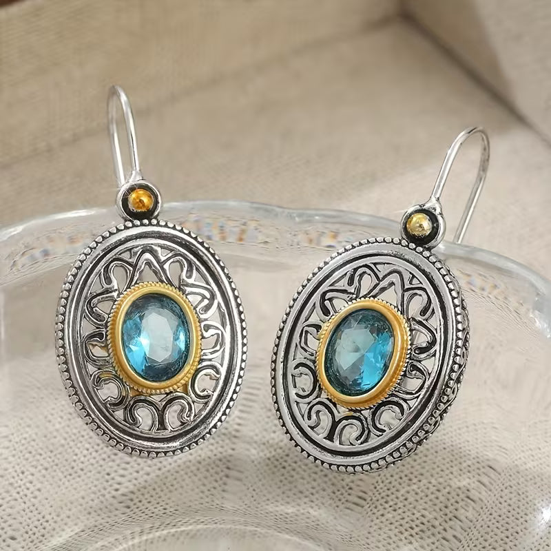 Azure Regal Harmony Earrings