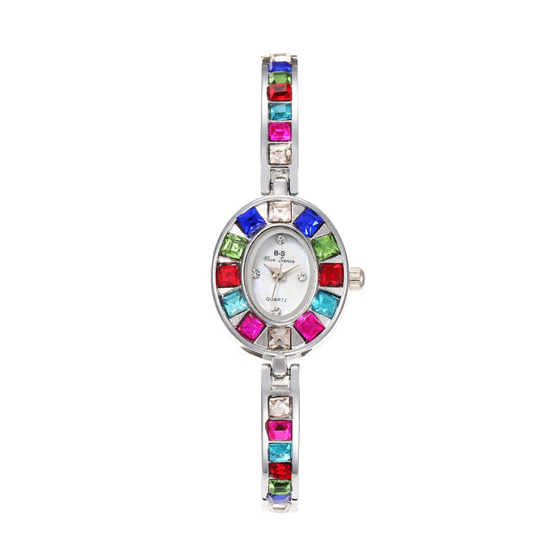 Rose Gold Womens Quartz Wristwatch With Timeless Elegance