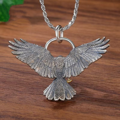 Eternal Wings of Grace Pendant Necklace