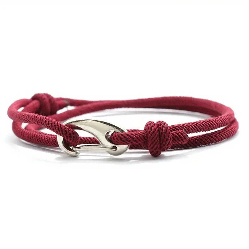 Simple Adjustable Rope Bracelet