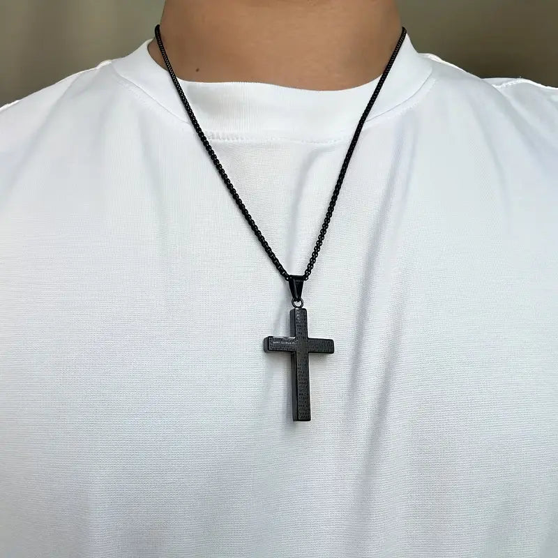 18K Gold Cross Pendant Necklace Exquisite Radiance