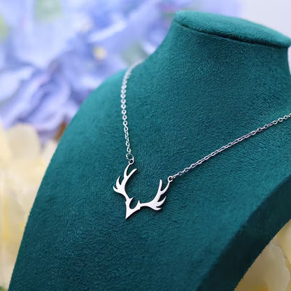 Whispering Forest Antler Grace Necklace