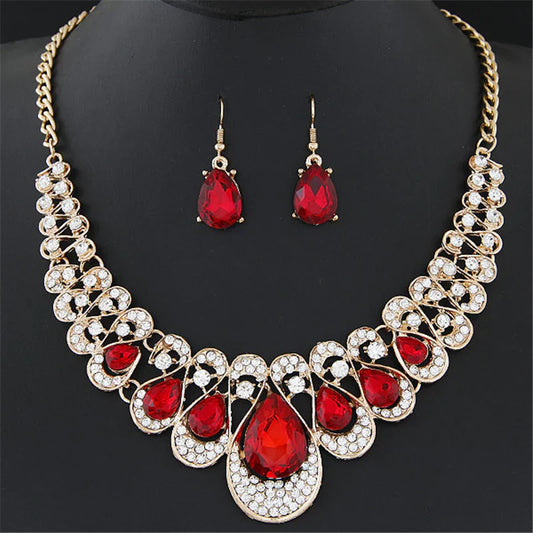 Set de Joyería Maevina Crimselle en Oro