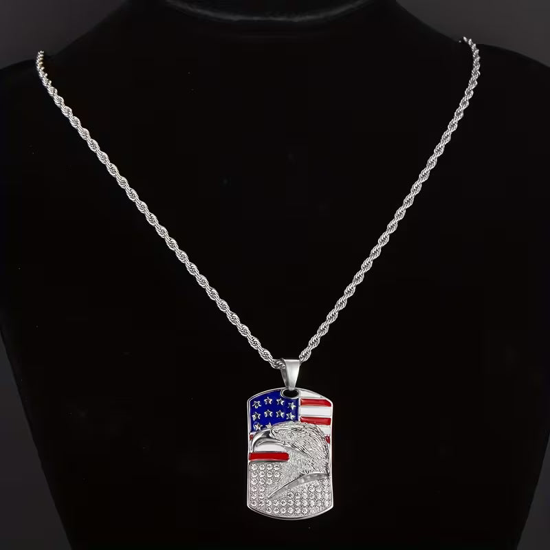 Celestial Liberty Heirloom Star Pendant Necklace