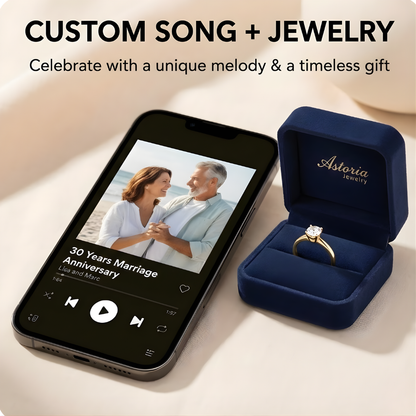 Personalized Song + Luxury Jewelry Piece