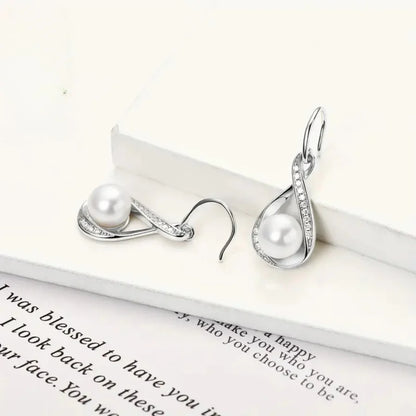 Pendientes de Perla Dorados