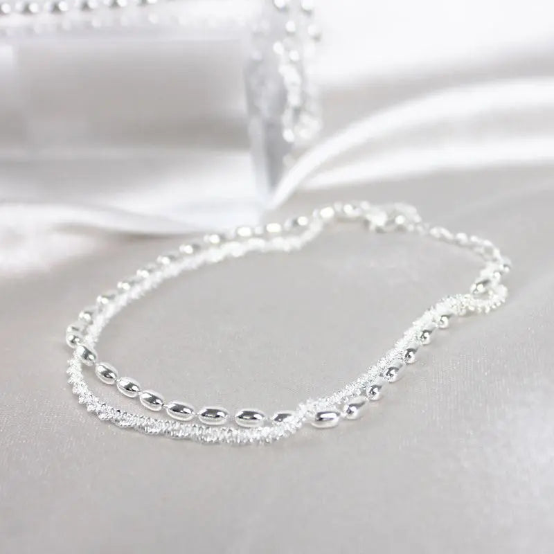 Pulsera de Plata con Circonitas